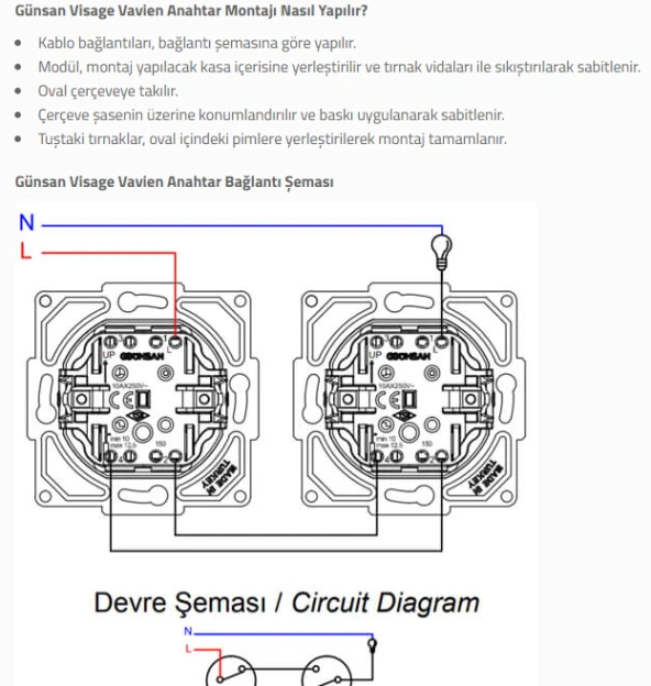 Günsan Visage Beyaz Ara Vavien Çerçevesiz - Resim 3