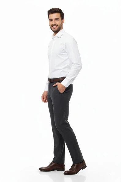 Erkek Kışlık Kumaş Pantolon BGL-ST03960 - Resim 11