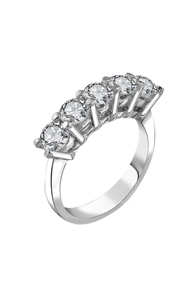 Sertifikalı Swarovski Taşlı Beştaş 925 Gümüş Yüzük ürün görseli