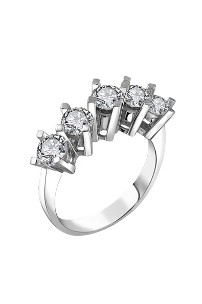 Orijinal Swarovski Pırlanta Model Beştaş 925 Gümüş Yüzük ürün görseli