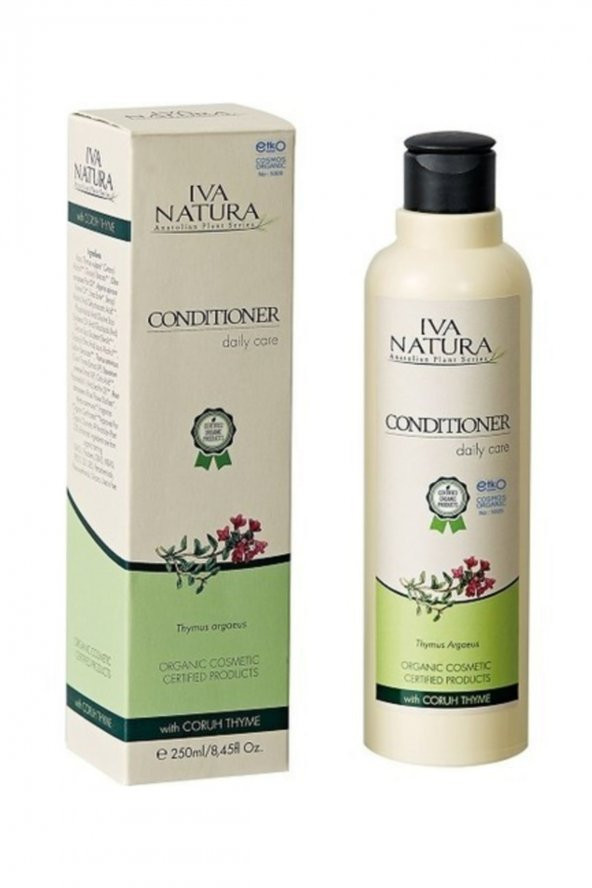 Iva Natura Organik Sertifikalı Günlük Bakım Saç Kremi (Kekik Özlü )250 ml