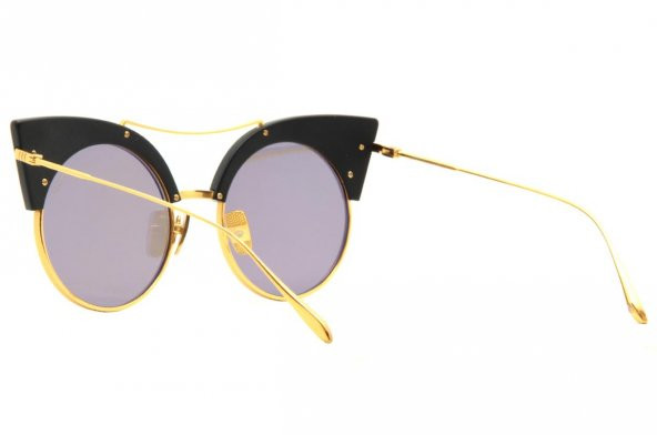 40Million Papillon 24K GLD MBLK 190 Kadın Güneş Gözlüğü - 4
