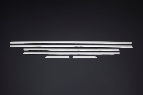 Honda Civic FB7 Krom Cam Çıtası 6 Parça 2012-2016 Arası - 1