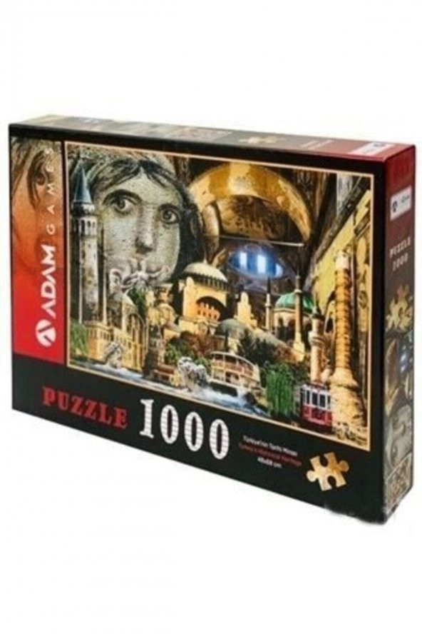 Türkiyenin Tarihi Mirası 1000 Parça Puzzle