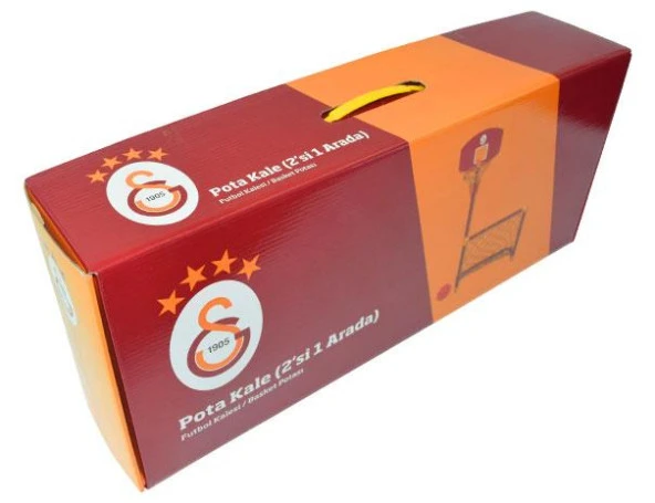 Galatasaray Lisanslı Pota Kale 2'si Bir Arada (Futbol Kalesi ve Basket Potası) Seri No:834