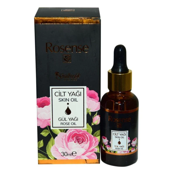 Rosense Nemlendirici Besleyici Gül Jojoba Cilt Bakım Yağı 30 ML