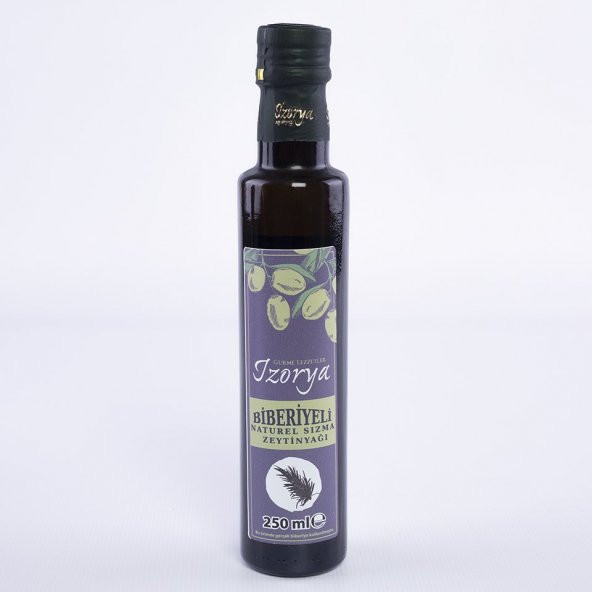 İzorya Gerçek Biberiyeli Zeytinyağı 250ML - 3