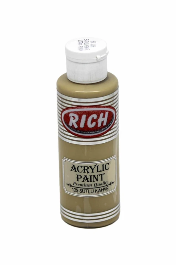 Rıch Akrilik Boya 130 CC Sütlü Kahve (Milk Coffe) AK-130-129