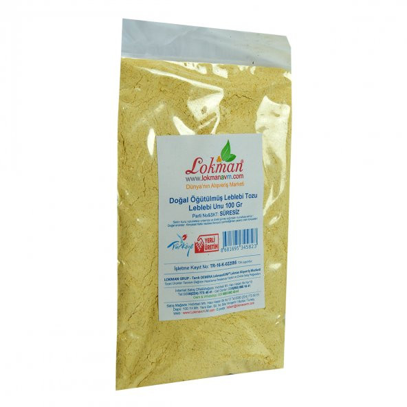 Leblebi Tozu Leblebi Unu Öğütülmüş Doğal 100 Gr Paket - 4