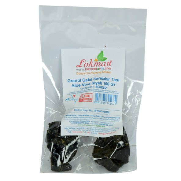 Sarı Sabır Taşı Aloe Vera 100 Gr Paket - 2