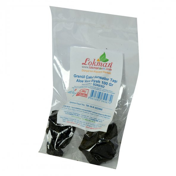Sarı Sabır Taşı Aloe Vera 100 Gr Paket - 3