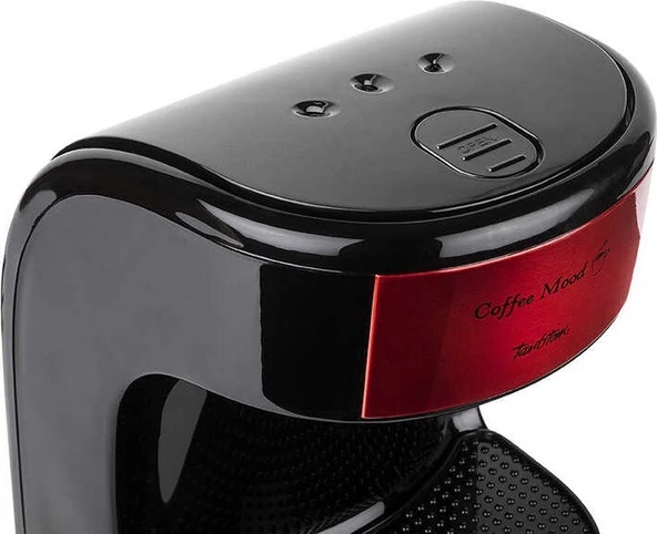 Tantitoni Coffe Mood Filtre Kahve Makinesi - Kırmızı - 3