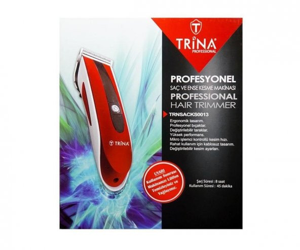 Trina Saç Ve Ense Kesme Makinesi 0013 - 2