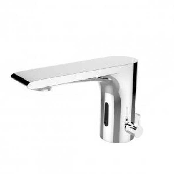HYBRID FOTOSELLİ LAVABO BATARYASI KROM - 1