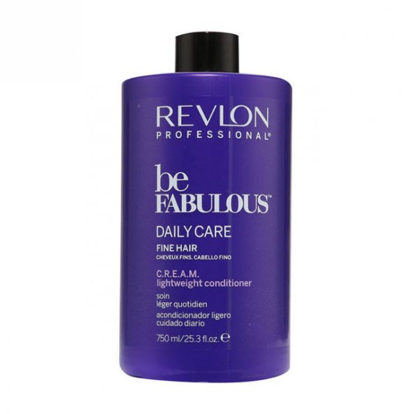 Revlon Be Fabulous Daily Care Fine Hair Cream Light Weight Conditioner 750ml