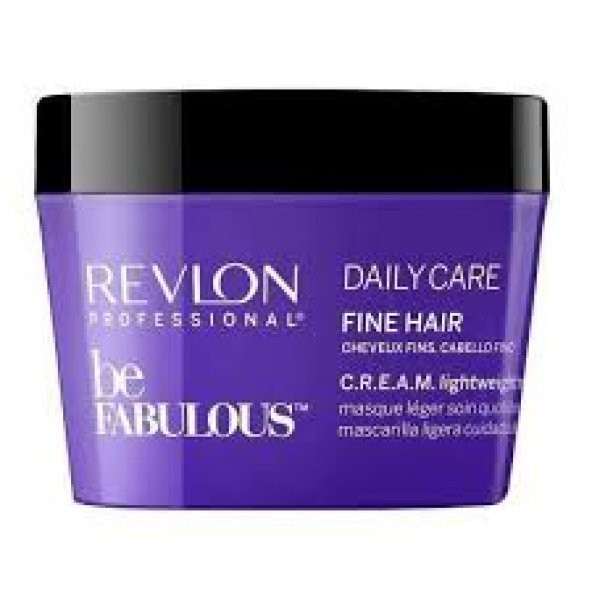 Revlon Be Fabulous Daily Care Fine Hair Cream Light Weight Maske 200ml
