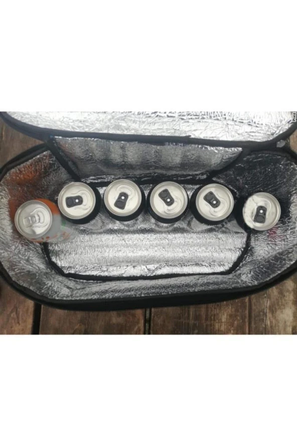 Soğuk Sıcak Tutucu Bölmeli Buzluklu Plaj El Çantası - Resim 7