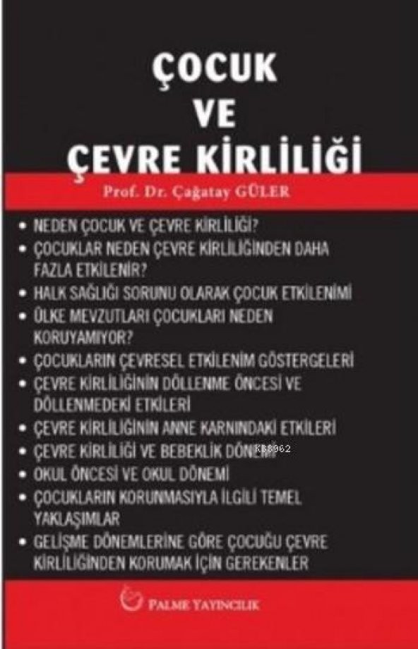 Çocuk Ve Çevre Kirliliği Palme Yayınevi