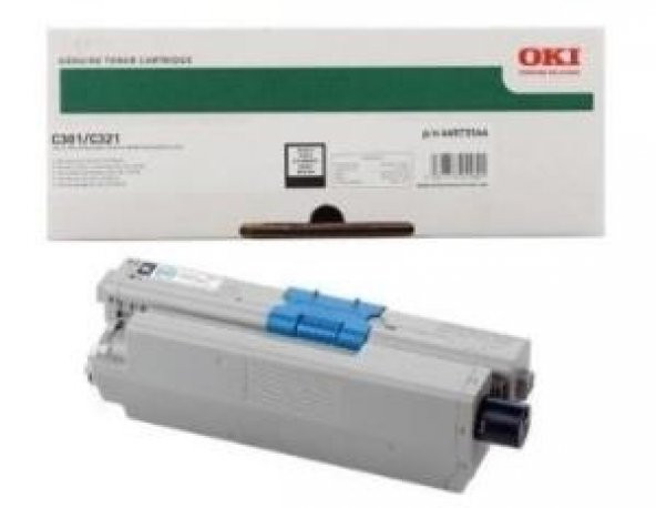 Oki MC332 Siyah Orjinal Yazıcı Toneri