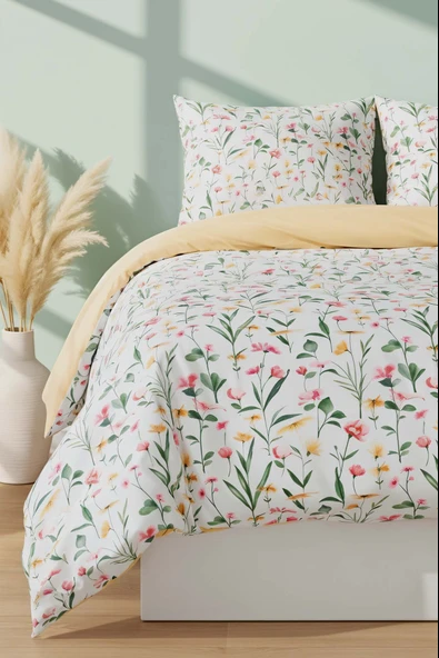 Rivaİstanbul Botanical Çift Kişilik Nevresim Takımı Pamuklu ürün görseli