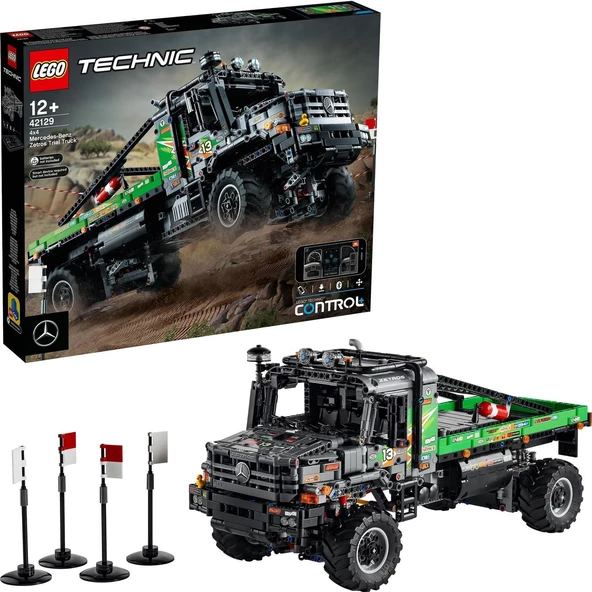 Orjinal Lego Technic Kumandalı 4 x 4 Mercedes-Benz Zetros Kamyon Lego Technic 42129