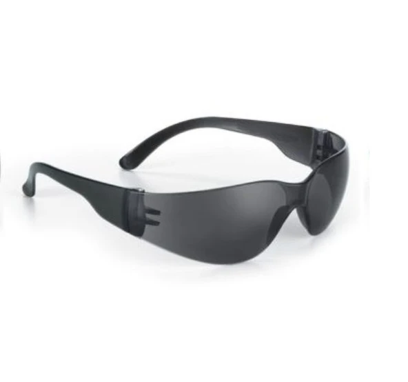 Upi Koruyucu Sport Gözlük Çapak Gözlüğü Füme - Resim 2