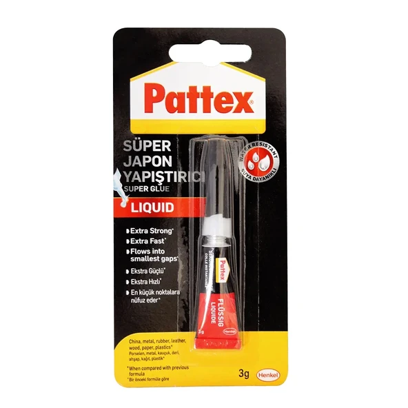 Pattex Süper Japon Yapıştırıcı 3gr ürün görseli