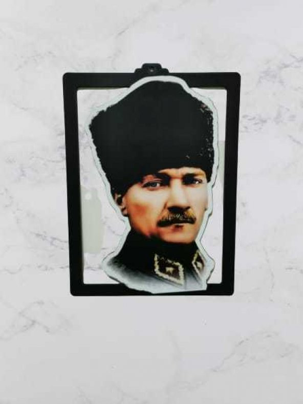 Atatürk Tasarımlı Duvar Tablosu