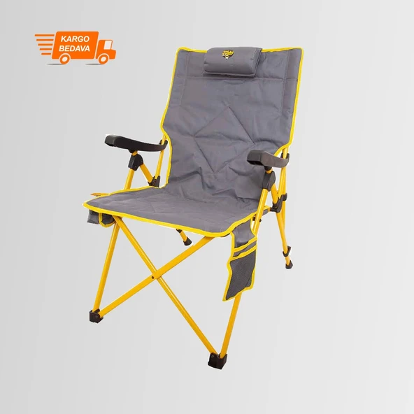 FUNKY CHAIRS Comfort 3 Kademeli Katlanabilir Kamp Sandalyesi ürün görseli 1