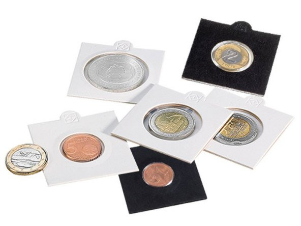 Leuchtturm MATRIX Kendinden Yapışkanlı Karton Madeni Para Kapaması,