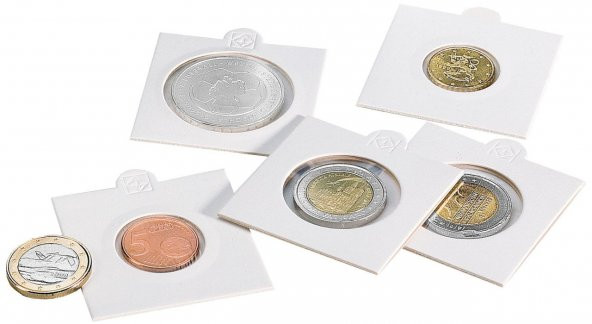 Leuchtturm MATRIX Kendinden Yapışkanlı Karton Madeni Para Kapaması, - 2