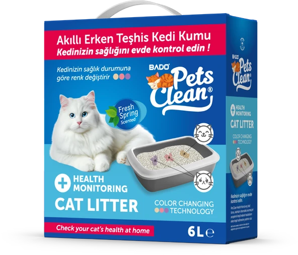 Pet's Clean Klinik Kedi Kumu 6Lt