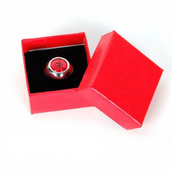 NARUTO Uchiha Itachi Akatsuki Yüzük - 5