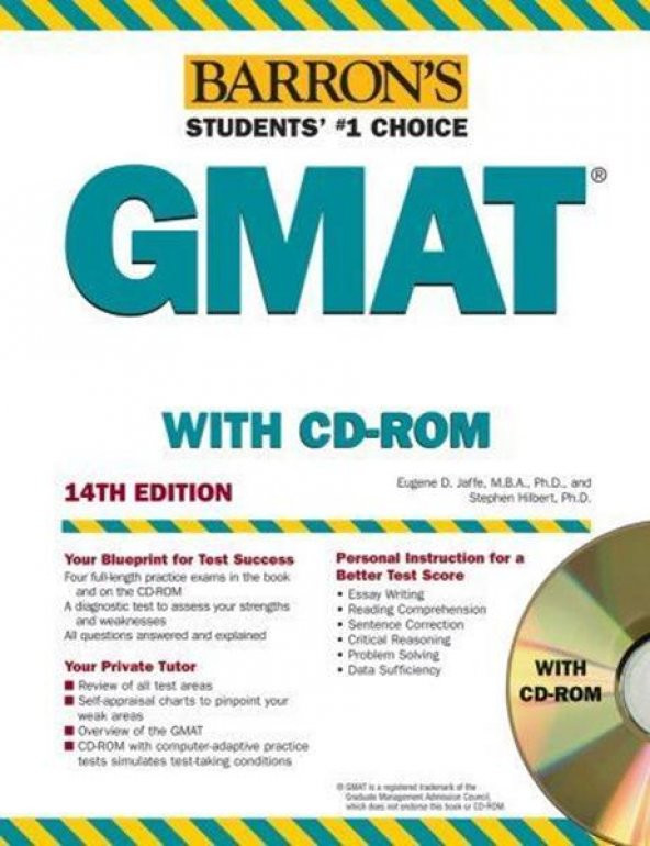 Barrons Gmat 2008 Wıth CD Rom