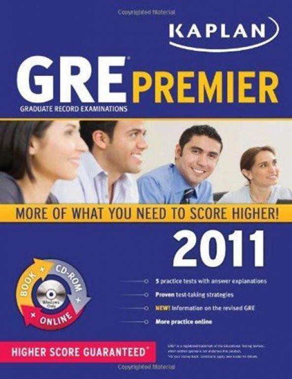 Kaplan GRE Exam 2011: Premier