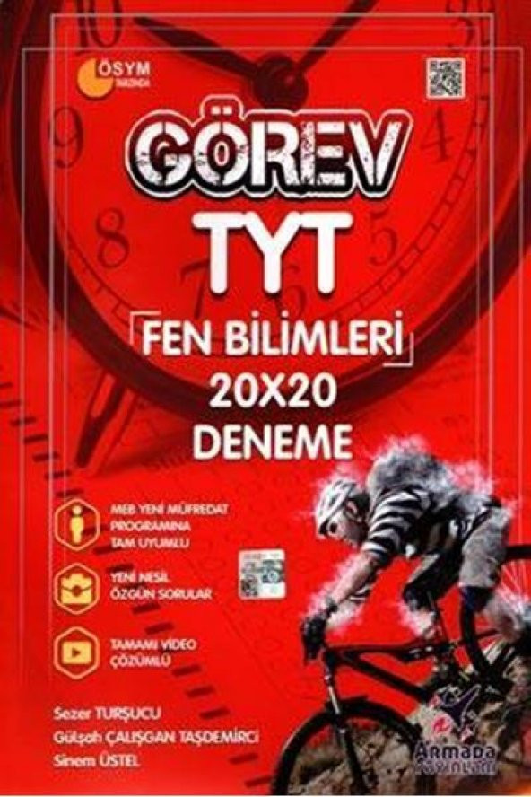 Görev TYT Fen Bilimleri 20x20 Deneme ARMADA