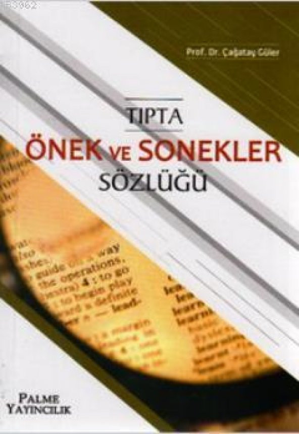 Palme Yayınevi Tıpta Önek Ve Sonekler Sözlüğü