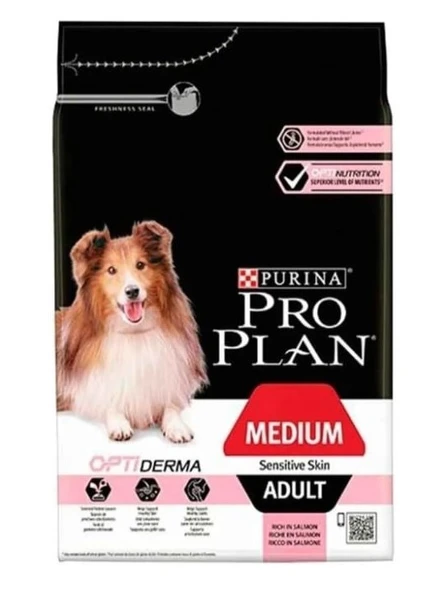 Pro Plan Medium Adult Somonlu Orta Irk Yetişkin Köpek Maması 2 KG Açık Mama - 1