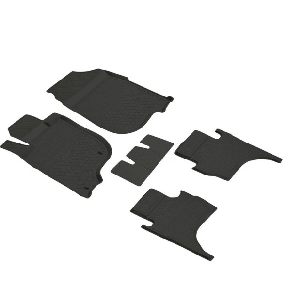 Mitsubishi L200 2005-2015 Refref 4D Havuzlu Kauçuk Paspas