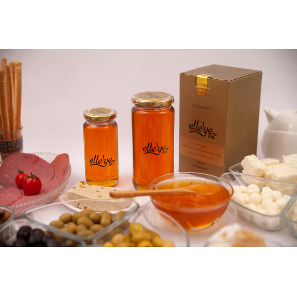 elle'ye BAL Doğal Saf Geven Kekik Süzme Çiçek Balı 650 G - Resim 4