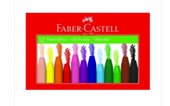 Faber Castell Pastel Boya 12li