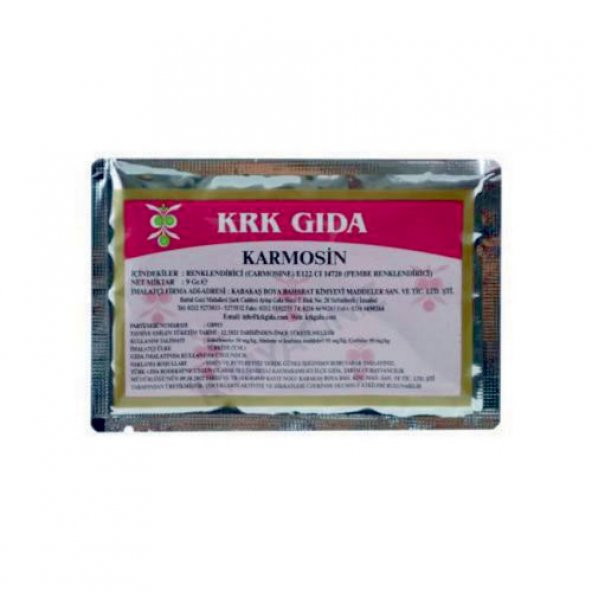 Krk Gıda Toz Gıda Boyası Pembe 9 Gr Ücretsiz Kargo ürün görseli