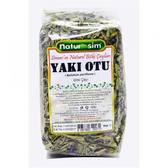 Natursim Yakı Otu Bitki Çayı 50 Gr Ücretsiz Kargo