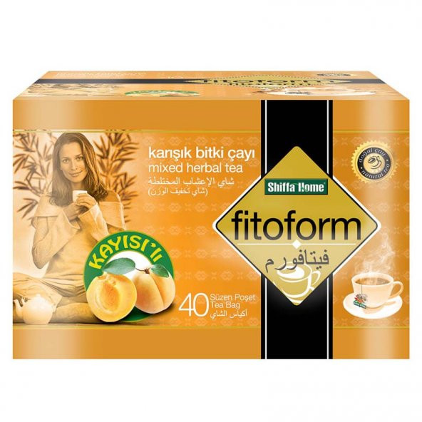 Shiffa Home Fitoform Kayısılı Karışık Bitki Süzen Poşet Çay Ücretsiz Kargo
