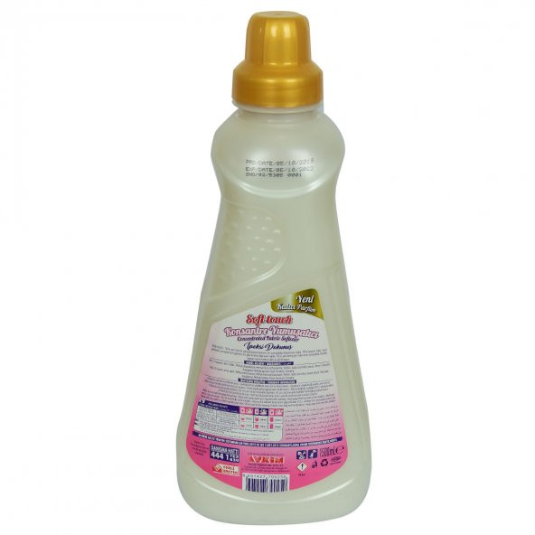 LokmanAVM Soft Touch Konsantre Yumuşatıcı İpeksi Dokunuş Kalıcı Parfüm 60 Yıkama 1500 ML - 3