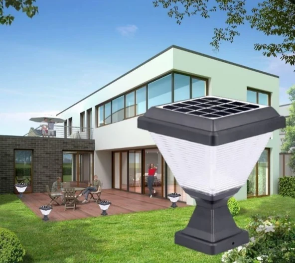 CATA CT 7315 Solar Bahçe Armatür 30W 6400K Beyaz Işık - 1