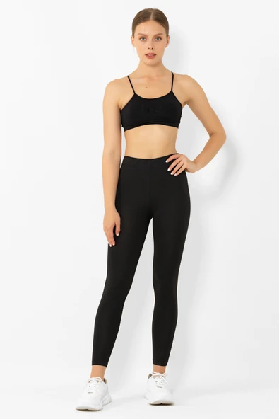 Miorre Yüksek Bel, Modal+Saf Doğal Pamuk Yumuşak Konforlu Tayt - 8