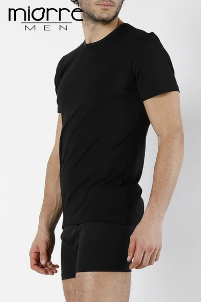 Miorre Modal Strech Sıfır Yaka Kısa Kol Fanila - Resim 9