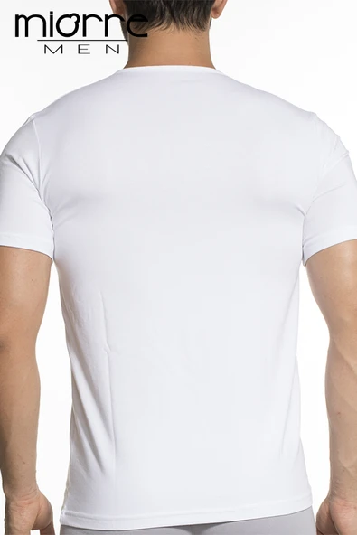 Miorre Modal Strech Sıfır Yaka Kısa Kol Fanila - Resim 12