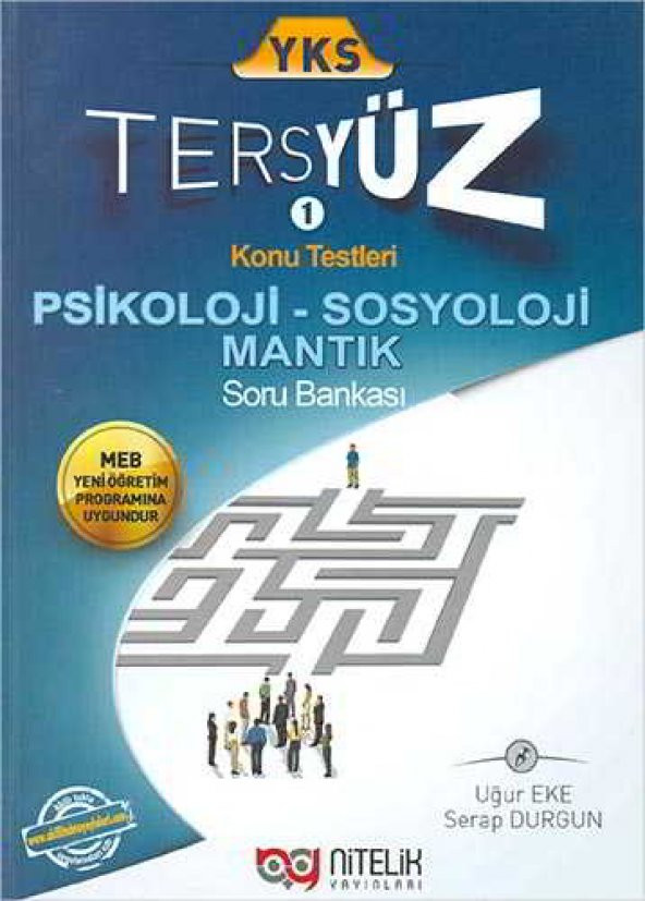 Nitelik YKS Psikoloji Sosyoloji Mantık Tersyüz Soru Bankası